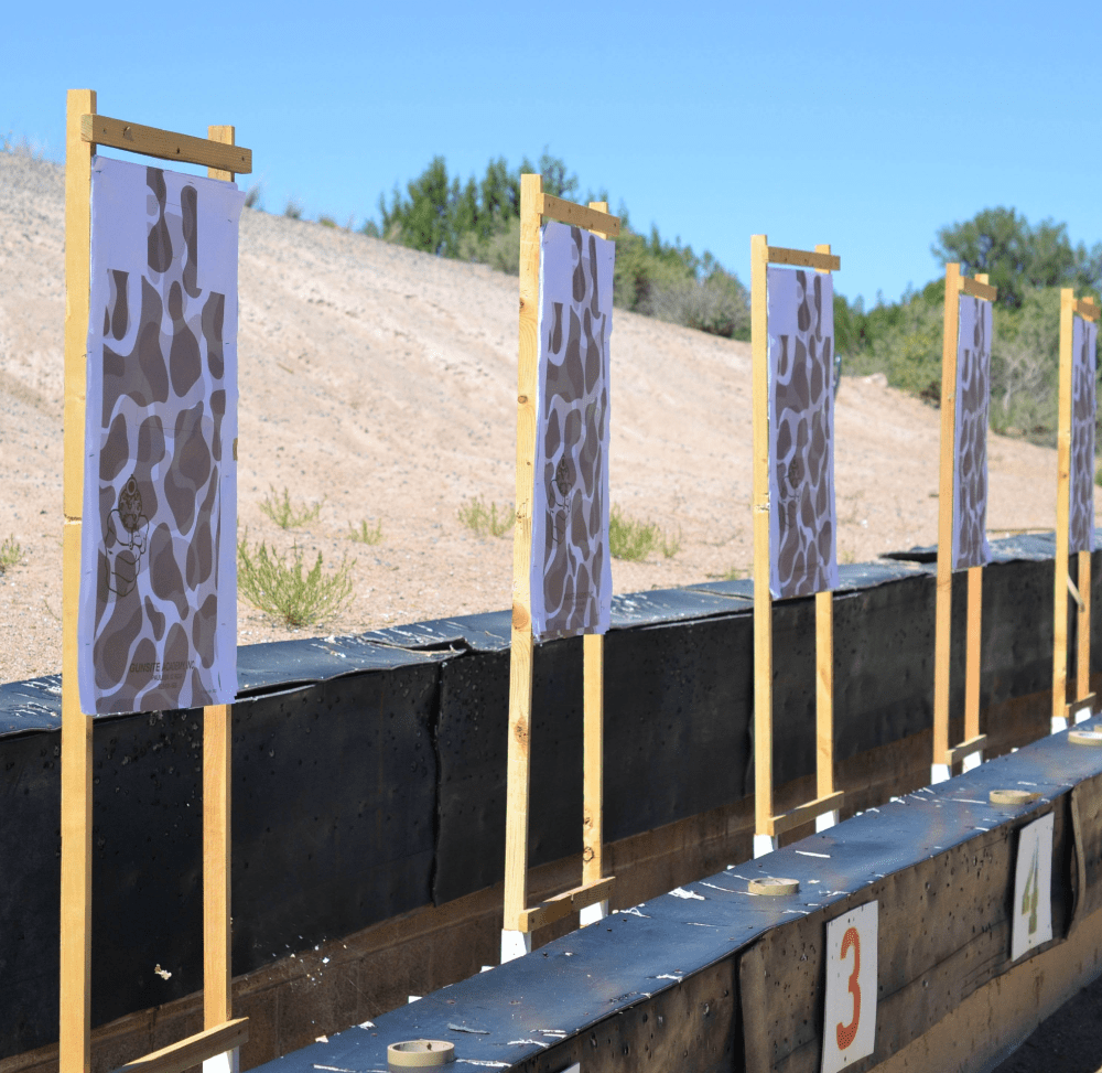 Carry-a-Gun-TX-paper-targets-at-a-gun-range-for-LTC-practice-Texas-scaled